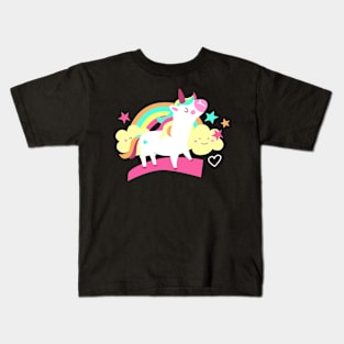 Unicorns pattern. Kids T-Shirt